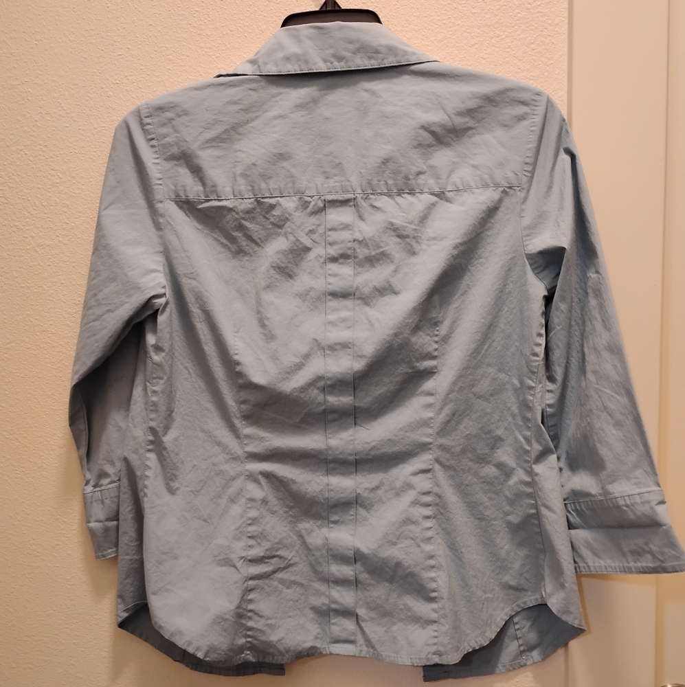 Pendleton Light Blue Button Down Shirt - image 3